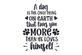 A Dog Is the Only Thing That Loves You More