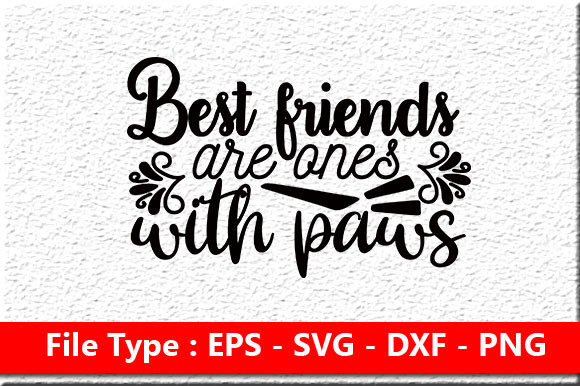 Dog SVG Design: Best Friends Are On