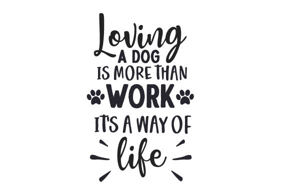 Loving a Dog Is More Than Work, It’s a Way of Life