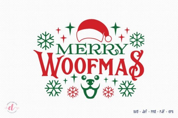 Merry Woofmas SVG – Christmas Dog SVG
