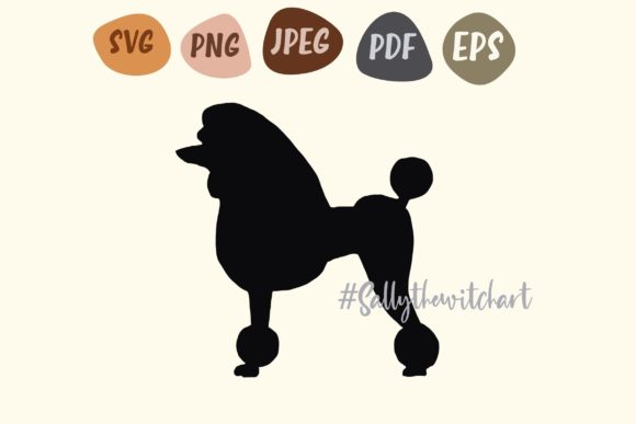 Poodle Dog SVG, Poodle Clipart, Poodle P